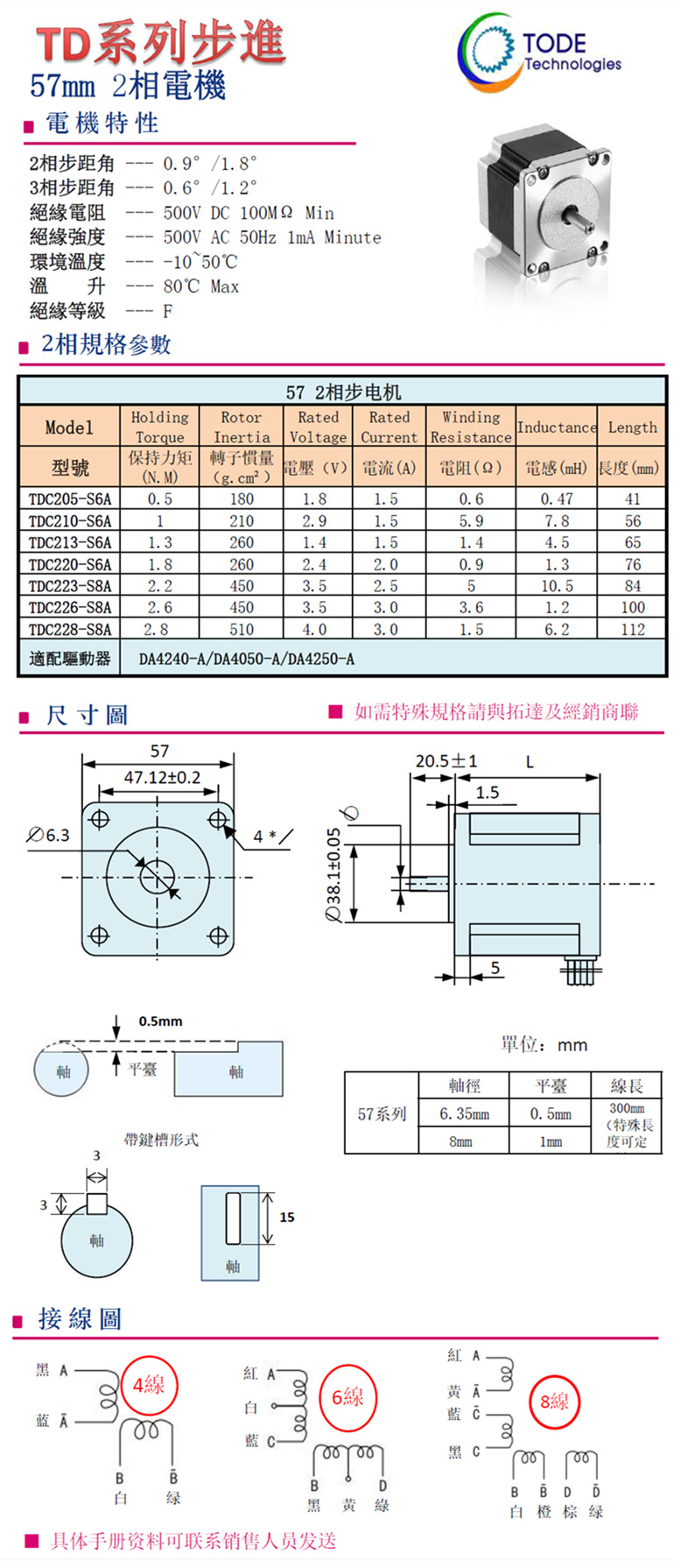 步進電機57系列2相 步進電機57系列2相